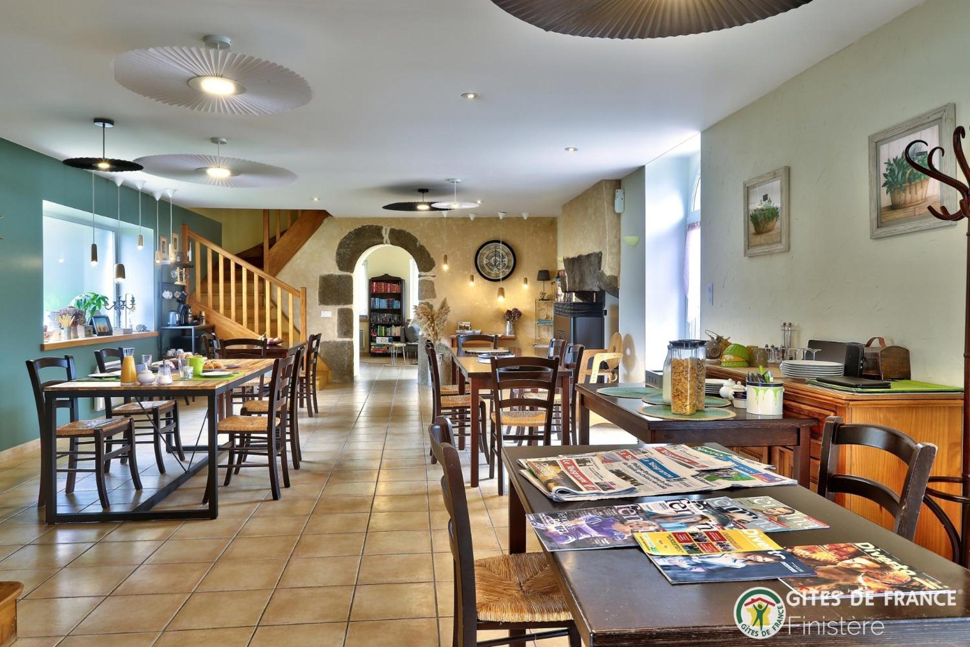 La Cle Des Champs Des Abers Bed & Breakfast Saint-Pabu  ภายนอก รูปภาพ