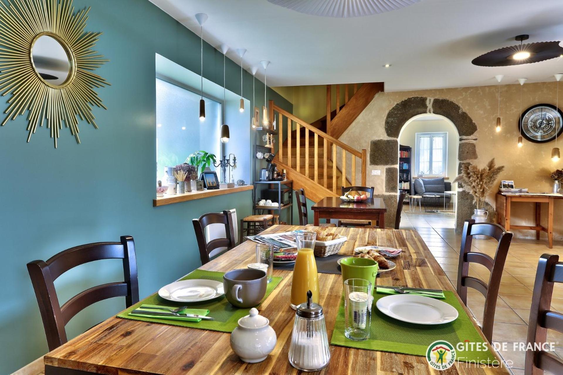 La Cle Des Champs Des Abers Bed & Breakfast Saint-Pabu  ภายนอก รูปภาพ